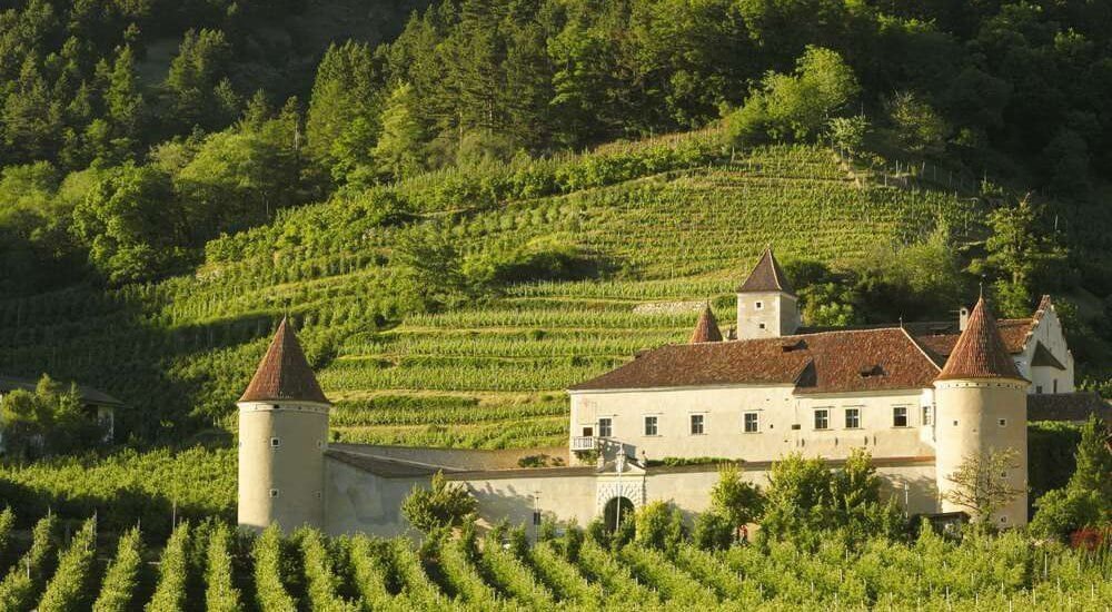 Suedtirol, Vinschgau, Goldrain, Schloss Goldrain,